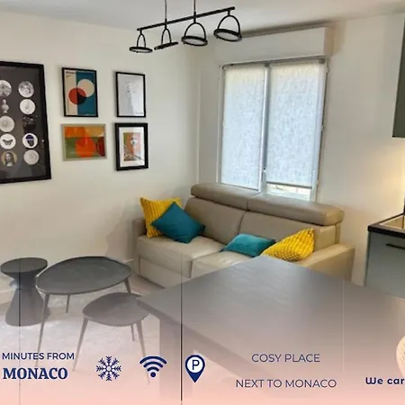 Elegant T2 Parking - Near Monacoeatrice